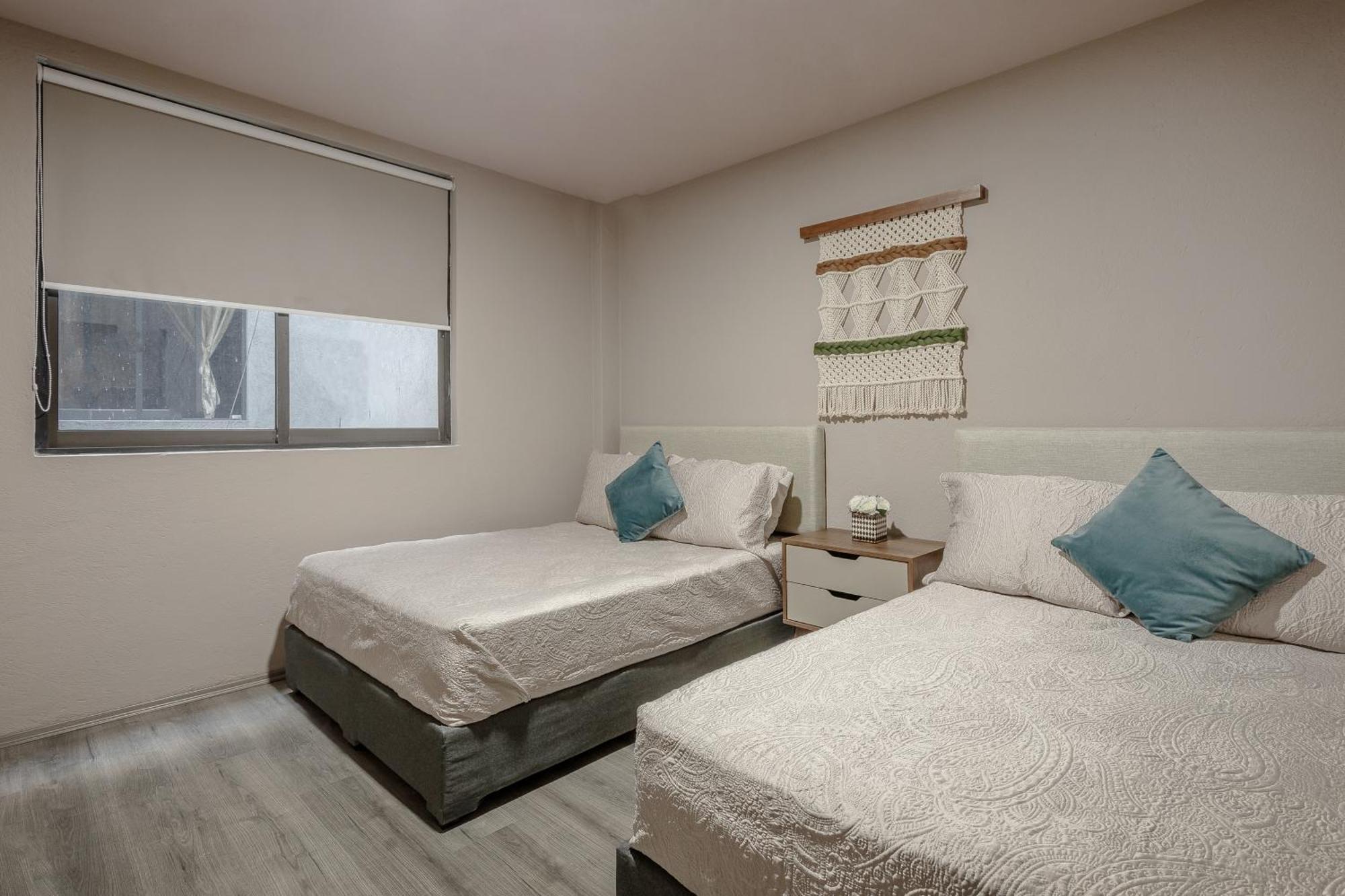Roma Norte Escape - 2Br-Fast Wifi Elevator Laundry Ciudad de México Exterior foto